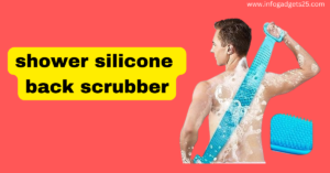 shower silicone back scrubber